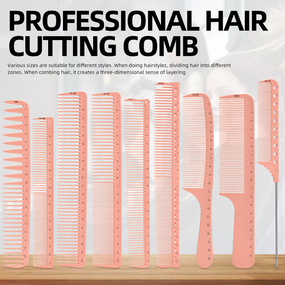 hair salon cutting comb set information